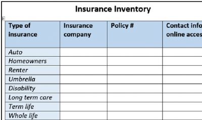 insurance-inventory